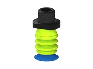 Przysawka piGRIP, warga do worków z pierśc. wzmac.Ø25 mm, Silikon 50°, 3 mieszki, podstawa typ 1, NPT 3/8" zew., filtr siatkowy (G.BGI25S50.B3.S1.NT38M.01) (9914553) - Piab