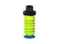 Przysawka piGRIP, warga do worków z pierśc. wzmac.Ø25 mm, Silikon 50°, 6 mieszków (3+3), podstawa typ 1, gwint M16x1.5 zew., (G.BGI25S50.B6.S1.MMF16M.00) (9925652) - Piab