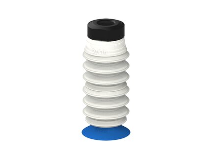 Przysawka piGRIP, warga do worków z pierśc. wzmac.Ø25 mm, Silikon 50°, 6 mieszków, (3+3), podstawa typ 1, NPSF 1/8" wew.,, FDA (G.BGI25S50.B6.S1.NS18F.00.FDA) (9915221) - Piab