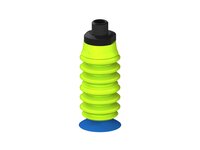 Przysawka piGRIP, warga do worków z pierśc. wzmac.Ø25 mm, Silikon 50°, 6 mieszków (3+3), podstawa typ 1, NPT 1/8" zew., (G.BGI25S50.B6.S1.NT18M.00) (9925107) - Piab