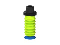 Przysawka piGRIP, warga do worków z pierśc. wzmac.Ø25 mm, Silikon 50°, 6 mieszków (3+3), podstawa typ 1, NPT 3/8" zew., (G.BGI25S50.B6.S1.NT38M.00) (9918839) - Piab