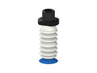 Przysawka piGRIP, warga do worków z pierśc. wzmac.Ø25 mm, Silikon 50°, 6 mieszków, (3+3), podstawa typ 1, NPT 3/8" zew., filtr siatkowy, FDA (G.BGI25S50.B6.S1.NT38M.01.FDA) (9963923) - Piab