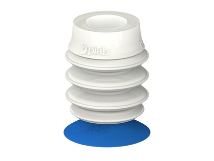 Przysawka piGRIP, warga do worków z pierśc. wzmac.Ø25 mm, Silikon 50°, 3 mieszki, podstawa typ 1, FDA (G.BGI25S50.B3.S1.XXX.00.FDA) (9917243) - Piab