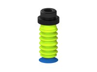 Przysawka piGRIP, warga do worków z pierśc. wzmac.Ø25 mm, Silikon 50°, 6 mieszków (3+3), podstawa typ 1, G1/2" zew., (G.BGI25S50.B6.S1.G12M.00) (9960532) - Piab