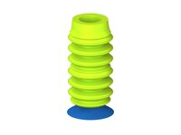 Przysawka piGRIP, warga do worków z pierśc. wzmac.Ø25 mm, Silikon 50°, 6 mieszków (3+3), podstawa typ 1 (G.BGI25S50.B6.S1.XXX.00) (9918057) - Piab