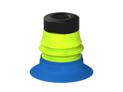 Przysawka piGRIP, warga do worków z pierśc. wzmac.Ø34 mm, 1 mieszek, podstawa typ 1, (G.BGI34-2S50.B1.S1.MM10F.00) (9919960) - Piab