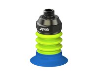 Przysawka piGRIP, warga do worków z pierśc. wzmac.Ø34 mm, 3 mieszki, filtr siatkowy (G.BGI34-2S50.B3.S0.GC18M.01) (9974557) - Piab