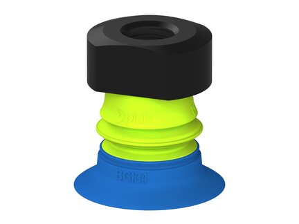 Przysawka piGRIP, warga do worków z pierśc. wzmac.Ø34 mm, 1 mieszek, podstawa typ 1, NPT 1/4" wew., (G.BGI34-2S50.B1.S1.NT14F.00) (9916920) - Piab