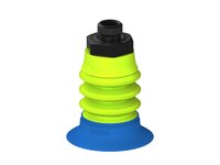 Przysawka piGRIP, warga do worków z pierśc. wzmac.Ø34 mm, 3 mieszki, podstawa typ 1, G1/8" zew., piSAVE 05/60 (G.BGI34-2S50.B3.S1.G18M.15) (9917864) - Piab