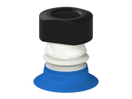 Przysawka piGRIP, warga do worków z pierśc. wzmac.Ø34 mm, 1 mieszek, podstawa typ 1, NPT 3/8" wew.,, FDA (G.BGI34-2S50.B1.S1.NT38F.00.FDA) (9943277) - Piab