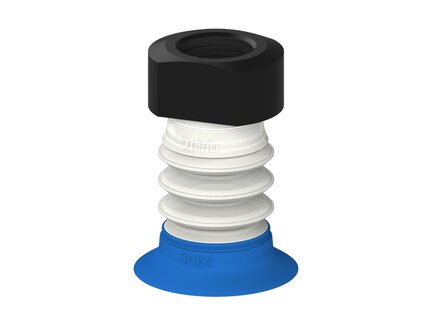 Przysawka piGRIP, warga do worków z pierśc. wzmac.Ø34 mm, 3 mieszki, podstawa typ 1, G3/8" wew., piSAVE 04/60 (G.BGI34-2S50.B3.S1.G38F.14.FDA) (9948439) - Piab