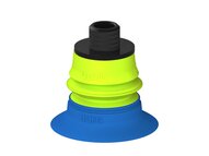 Przysawka piGRIP, warga do worków z pierśc. wzmac.Ø34 mm, 1 mieszek, podstawa typ 1, gwint niski NPT 1/8" zew., filtr siatkowy (G.BGI34-2S50.B1.S1.NTL18M.01) (9918558) - Piab