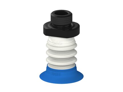 Przysawka piGRIP, warga do worków z pierśc. wzmac.Ø34 mm, 3 mieszki, podstawa typ 1, G3/8" zew., piSAVE 03/60 (G.BGI34-2S50.B3.S1.G38M.13.FDA) (9963312) - Piab