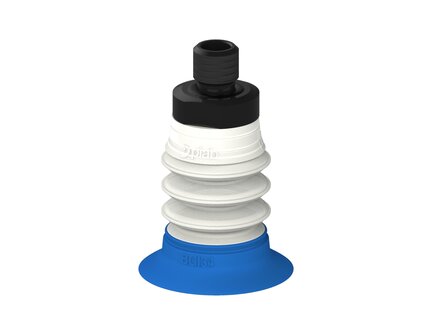 Przysawka piGRIP, warga do worków z pierśc. wzmac.Ø34 mm, 3 mieszki, podstawa typ 1, gwint M10 zew.,, FDA (G.BGI34-2S50.B3.S1.MM10M.00.FDA) (9959216) - Piab