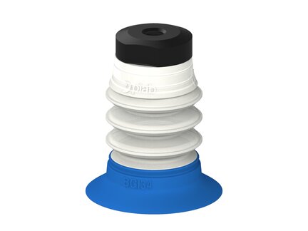 Przysawka piGRIP, warga do worków z pierśc. wzmac.Ø34 mm, 3 mieszki, podstawa typ 1, piSAVE 04/60 (G.BGI34-2S50.B3.S1.MM6F.14.FDA) (9931537) - Piab