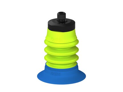 Przysawka piGRIP, warga do worków z pierśc. wzmac.Ø34 mm, 3 mieszki, podstawa typ 1, M6 zew., (G.BGI34-2S50.B3.S1.MM6M.00) (9914958) - Piab