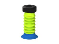 Przysawka piGRIP, warga do worków z pierśc. wzmac.Ø34 mm, 6 mieszków (3+3), podstawa typ 1, G1/4" wew., filtr siatkowy (G.BGI34-2S50.B6.S1.G14F.01) (9950437) - Piab