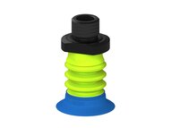 Przysawka piGRIP, warga do worków z pierśc. wzmac.Ø34 mm, 3 mieszki, podstawa typ 1, gwint M16x1.5 zew., (G.BGI34-2S50.B3.S1.MMF16M.00) (9923813) - Piab