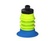 Przysawka piGRIP, warga do worków z pierśc. wzmac.Ø34 mm, 3 mieszki, podstawa typ 1, gwint M8x1 zew., (G.BGI34-2S50.B3.S1.MMF8M.00) (9921316) - Piab