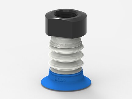 Przysawka piGRIP, warga do worków z pierśc. wzmac.Ø34 mm, 3 mieszki, podstawa typ 1, NPT 3/8" wew.,, FDA (G.BGI34-2S50.B3.S1.NT38F.00.FDA) (9928796) - Piab