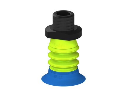 Przysawka piGRIP, warga do worków z pierśc. wzmac.Ø34 mm, 3 mieszki, podstawa typ 1, NPT 3/8" zew., (G.BGI34-2S50.B3.S1.NT38M.00) (9914563) - Piab