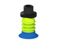 Przysawka piGRIP, warga do worków z pierśc. wzmac.Ø34 mm, 3 mieszki, podstawa typ 1, NPT 3/8" zew., filtr siatkowy (G.BGI34-2S50.B3.S1.NT38M.01) (9914470) - Piab
