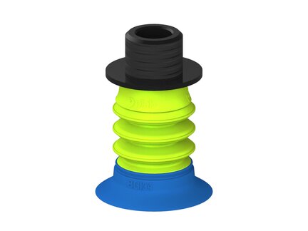 Przysawka piGRIP, warga do worków z pierśc. wzmac.Ø34 mm, 3 mieszki, podstawa typ 1, gwint niski NPT 3/8" zew., piSAVE 03/60 (G.BGI34-2S50.B3.S1.NTL38M.13) (9915398) - Piab