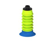 Przysawka piGRIP, warga do worków z pierśc. wzmac.Ø34 mm, 6 mieszków (3+3), podstawa typ 1, gwint niski G 1/8" zew., filtr siatkowy (G.BGI34-2S50.B6.S1.GL18M.01) (9917178) - Piab