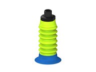 Przysawka piGRIP, warga do worków z pierśc. wzmac.Ø34 mm, 6 mieszków (3+3), podstawa typ 1, NPT 1/8" zew., (G.BGI34-2S50.B6.S1.NT18M.00) (9964802) - Piab