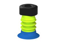 Przysawka piGRIP, warga do worków z pierśc. wzmac.Ø34 mm, 3 mieszki, podstawa typ 1, gwint UNC 1/2" wew., (G.BGI34-2S50.B3.S1.U12F.00) (9939744) - Piab