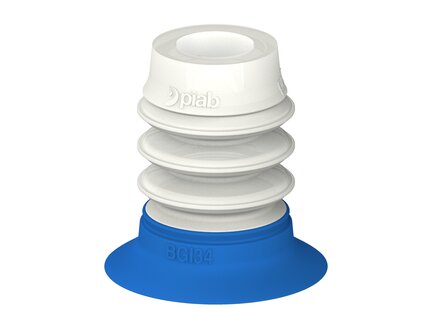 Przysawka piGRIP, warga do worków z pierśc. wzmac.Ø34 mm, 3 mieszki, podstawa typ 1, FDA (G.BGI34-2S50.B3.S1.XXX.00.FDA) (9915217) - Piab