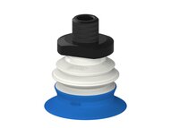 Przysawka piGRIP, warga do worków z pierśc. wzmac.Ø41 mm, 1 mieszek, podstawa typ 1, NPT 1/4" zew., filtr siatkowy, FDA (G.BGI41-2S50.B1.S1.NT14M.01.FDA) (9918150) - Piab