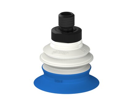 Przysawka piGRIP, warga do worków z pierśc. wzmac.Ø41 mm, 1 mieszek, podstawa typ 1, gwint M10 zew.,, FDA (G.BGI41-2S50.B1.S1.MM10M.00.FDA) (9915007) - Piab