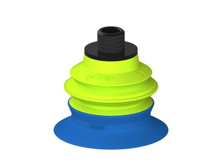 Przysawka piGRIP, warga do worków z pierśc. wzmac.Ø41 mm, 1 mieszek, podstawa typ 1, gwint niski NPT 1/8" zew., (G.BGI41-2S50.B1.S1.NTL18M.00) (9961952) - Piab