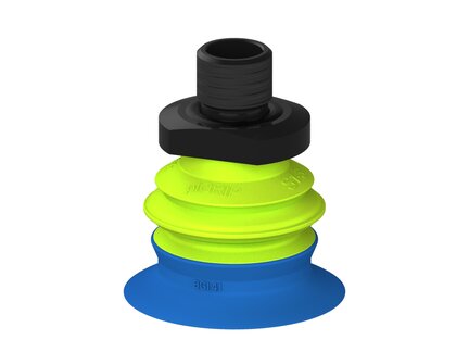 Przysawka piGRIP, warga do worków z pierśc. wzmac.Ø41 mm, 1 mieszek, podstawa typ 1, gwint M14x1 zew., (G.BGI41-2S50.B1.S1.MMF14M.00) (9967709) - Piab