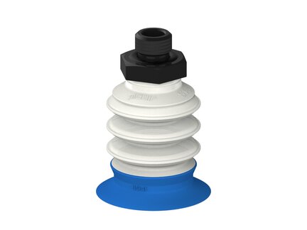 Przysawka piGRIP, warga do worków z pierśc. wzmac.Ø41 mm, 3 mieszki, podstawa typ 1, G1/4" zew., piSAVE 04/60 (G.BGI41-2S50.B3.S1.G14M.14.FDA) (9926853) - Piab