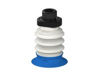 Przysawka piGRIP, warga do worków z pierśc. wzmac.Ø41 mm, 3 mieszki, podstawa typ 1, G3/8" zew., filtr siatkowy, FDA (G.BGI41-2S50.B3.S1.G38M.01.FDA) (9914179) - Piab