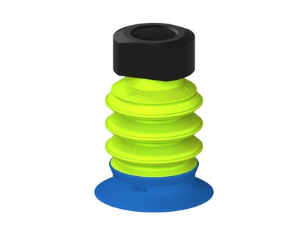 Przysawka piGRIP, warga do worków z pierśc. wzmac.Ø41 mm, 3 mieszki, podstawa typ 1, G3/8" wew., (G.BGI41-2S50.B3.S1.G38F.00) (9914542) - Piab