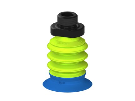 Przysawka piGRIP, warga do worków z pierśc. wzmac.Ø41 mm, 3 mieszki, podstawa typ 1, G3/8" zew., (G.BGI41-2S50.B3.S1.G38M.19) (9929629) - Piab