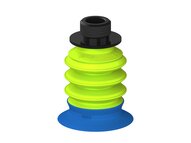 Przysawka piGRIP, warga do worków z pierśc. wzmac.Ø41 mm, 3 mieszki, podstawa typ 1, gwint niski G3/8" zew., (G.BGI41-2S50.B3.S1.GL38M.00) (9917253) - Piab