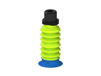 Przysawka piGRIP, warga do worków z pierśc. wzmac.Ø41 mm, 6 mieszków (3+3), podstawa typ 1, NPT 1/2" zew., filtr siatkowy (G.BGI41-2S50.B6.S1.NT12M.01) (9931231) - Piab