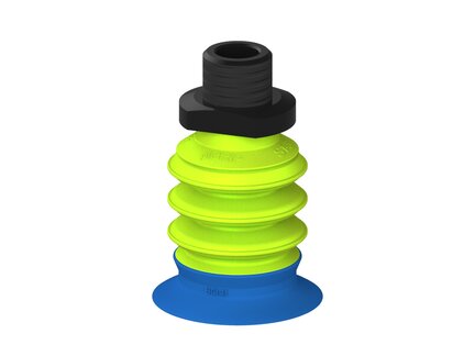 Przysawka piGRIP, warga do worków z pierśc. wzmac.Ø41 mm, 3 mieszki, podstawa typ 1, NPT 3/8" zew., (G.BGI41-2S50.B3.S1.NT38M.00) (9918246) - Piab