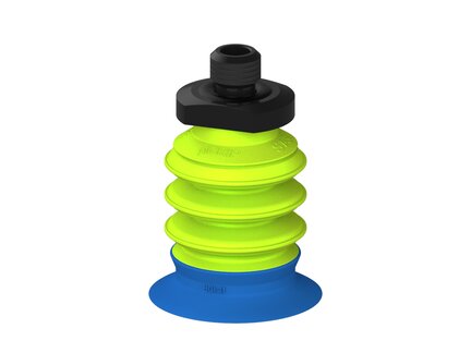 Przysawka piGRIP, warga do worków z pierśc. wzmac.Ø41 mm, 3 mieszki, podstawa typ 1, M12 zew., (G.BGI41-2S50.B3.S1.MM12M.00) (9942680) - Piab