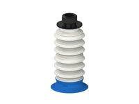 Przysawka piGRIP, warga do worków z pierśc. wzmac.Ø41 mm, 6 mieszków, (3+3), podstawa typ 1, gwint niski G3/8" zew.,, FDA (G.BGI41-2S50.B6.S1.GL38M.00.FDA) (9943464) - Piab