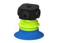 Przysawka piGRIP, warga do worków z pierśc. wzmac., Ø48 mm, 1 mieszek, podstawa typ 1, NPSF 5x1/8" wew., (G.BGI48-2S50.B1.S1.NS518F.00) (9963151) - Piab