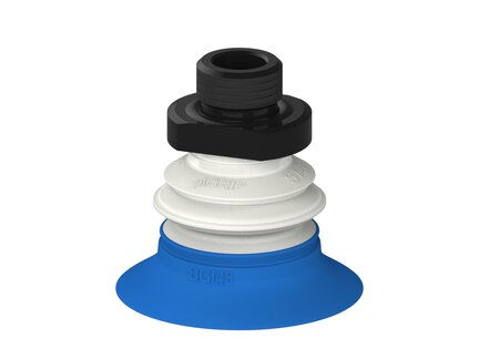 Przysawka piGRIP, warga do worków z pierśc. wzmac., Ø48 mm, 1 mieszek, podstawa typ 1, G3/8" zew., piSAVE 04/60 (G.BGI48-2S50.B1.S1.G38M.14.FDA) (9974863) - Piab
