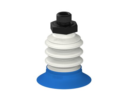 Przysawka piGRIP, warga do worków z pierśc. wzmac., Ø48 mm, 3 mieszki, podstawa typ 1, G1/4" zew., piSAVE 05/60 (G.BGI48-2S50.B3.S1.G14M.15.FDA) (9919664) - Piab