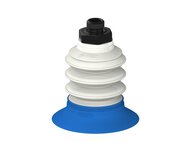 Przysawka piGRIP, warga do worków z pierśc. wzmac., Ø48 mm, 3 mieszki, podstawa typ 1, G1/8" zew., filtr siatkowy, FDA (G.BGI48-2S50.B3.S1.G18M.01.FDA) (9915538) - Piab