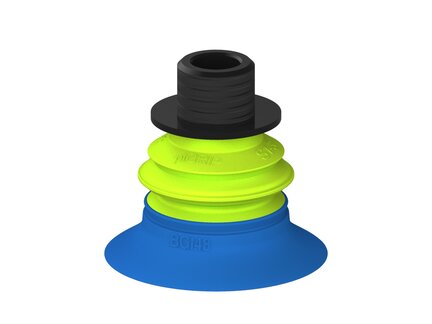 Przysawka piGRIP, warga do worków z pierśc. wzmac., Ø48 mm, 1 mieszek, podstawa typ 1, gwint niski NPT 3/8" zew., (G.BGI48-2S50.B1.S1.NTL38M.00) (9947019) - Piab