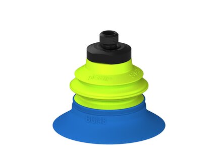 Przysawka piGRIP, warga do worków z pierśc. wzmac., Ø48 mm, 1 mieszek, podstawa typ 1, gwint M8x1 zew., (G.BGI48-2S50.B1.S1.MMF8M.00) (9932079) - Piab